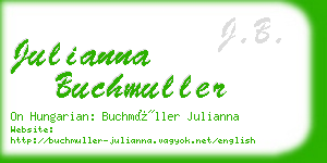 julianna buchmuller business card